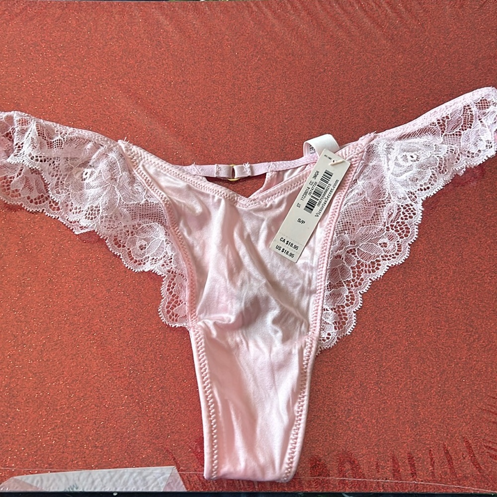 Pink thong